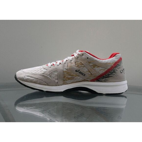 ASICS Lyteracer Tan‎ Red Gold Women's Sneaker Size 6.5 - Picture 5 of 8